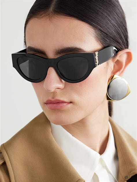 ysl oversized square sunglasses.